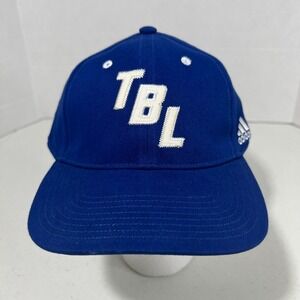Adidas Unisex Dark Blue NHL TBL Coach Star Flex Adjustable Trucker Hat‎ NWT
